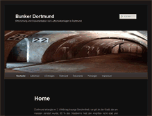 Tablet Screenshot of bunker-dortmund.de